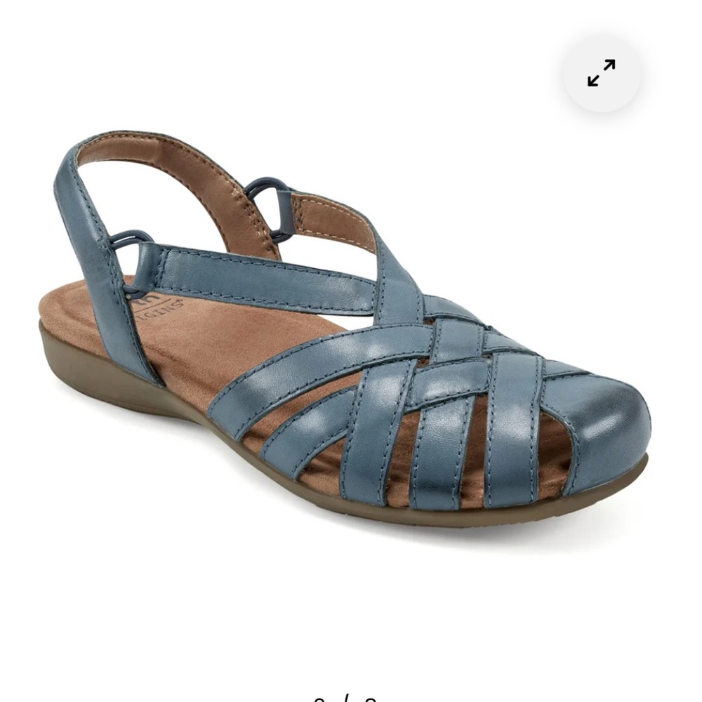 Earth Origins Strappy Blue Sandals